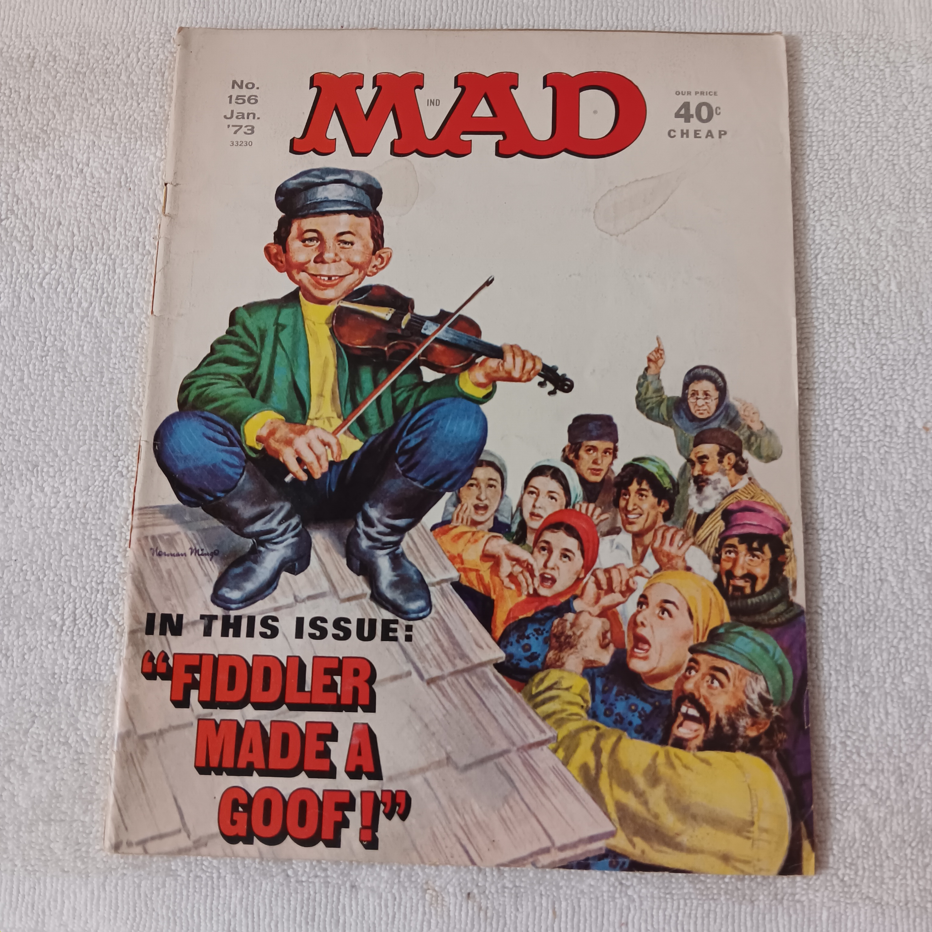Mad Magazine Issue No 156